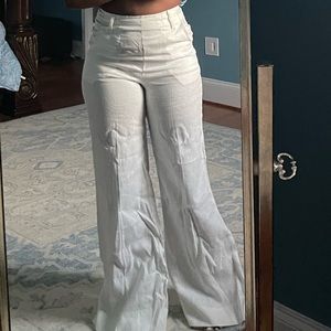 Hanifa Jade Linen Pants